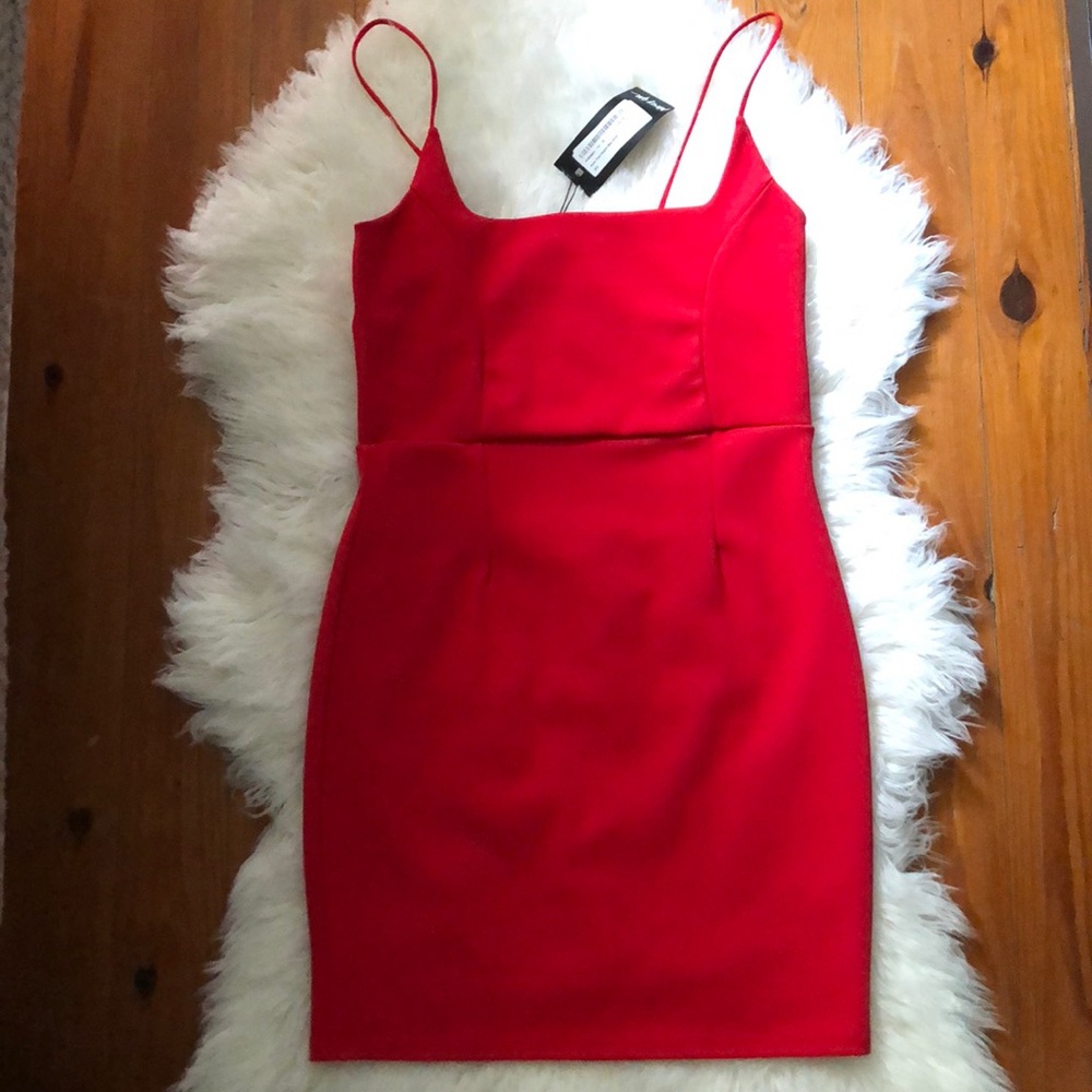 Nasty Gal Little Red Dress